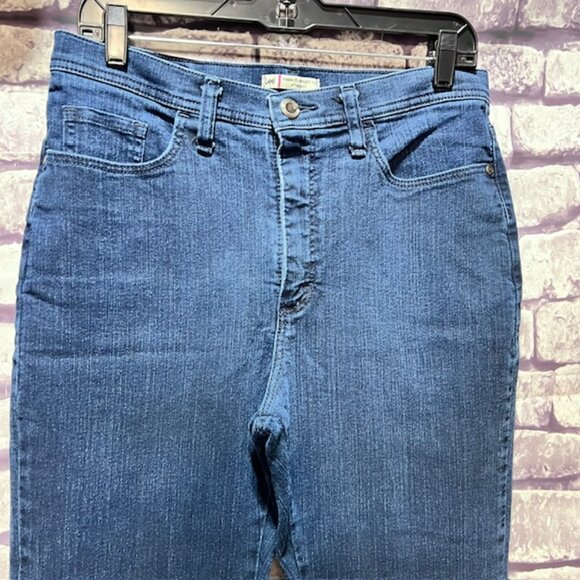 Lee Blue Classic Fit Straight Leg Jeans Size 10 - Picture 2 of 9